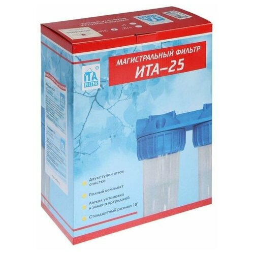 Корпус для фильтра ITA Filter F20125-3/4, для холодной воды, 15 л/мин, до 35° С, 3/4