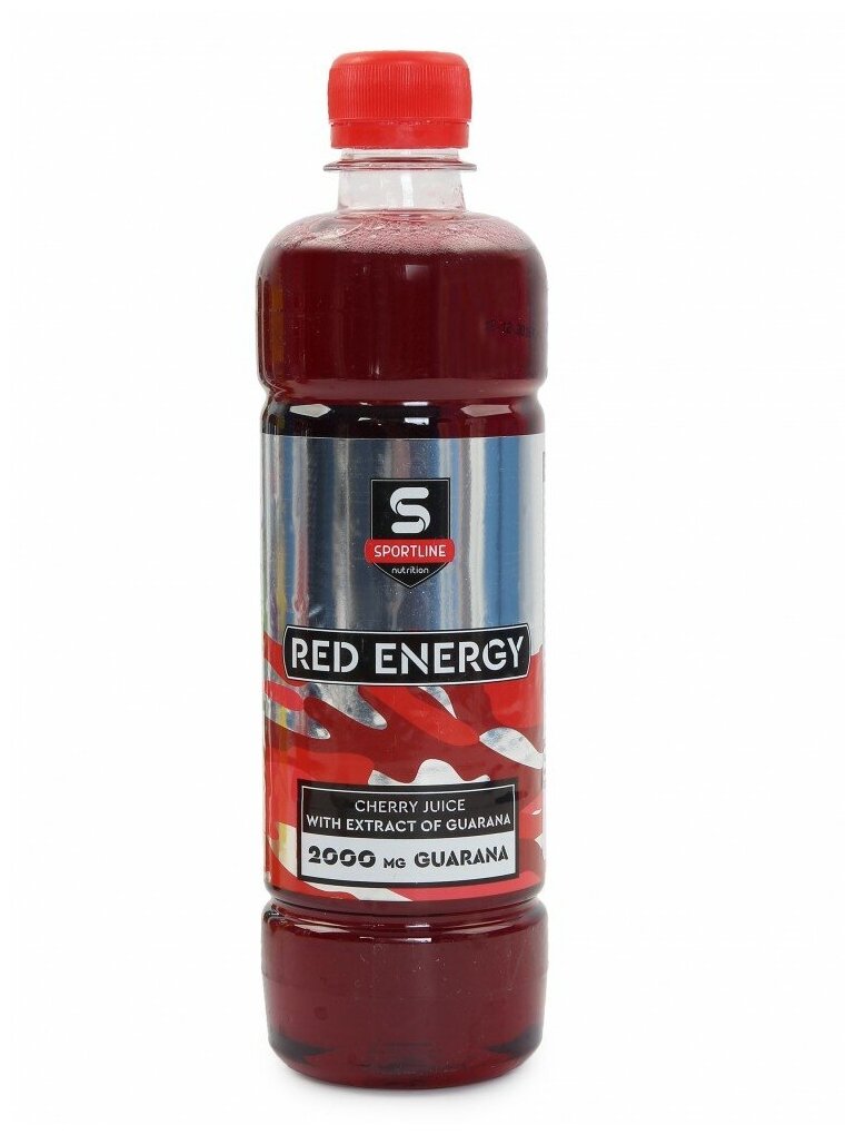 SportLine Nutrition Напиток Red Energy 2000 mg (500 мл) Клюква