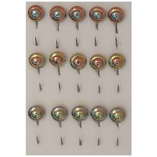 фото Мормышка окуневый глаз тип - 4/5 (уп 15 шт блистер) рвс