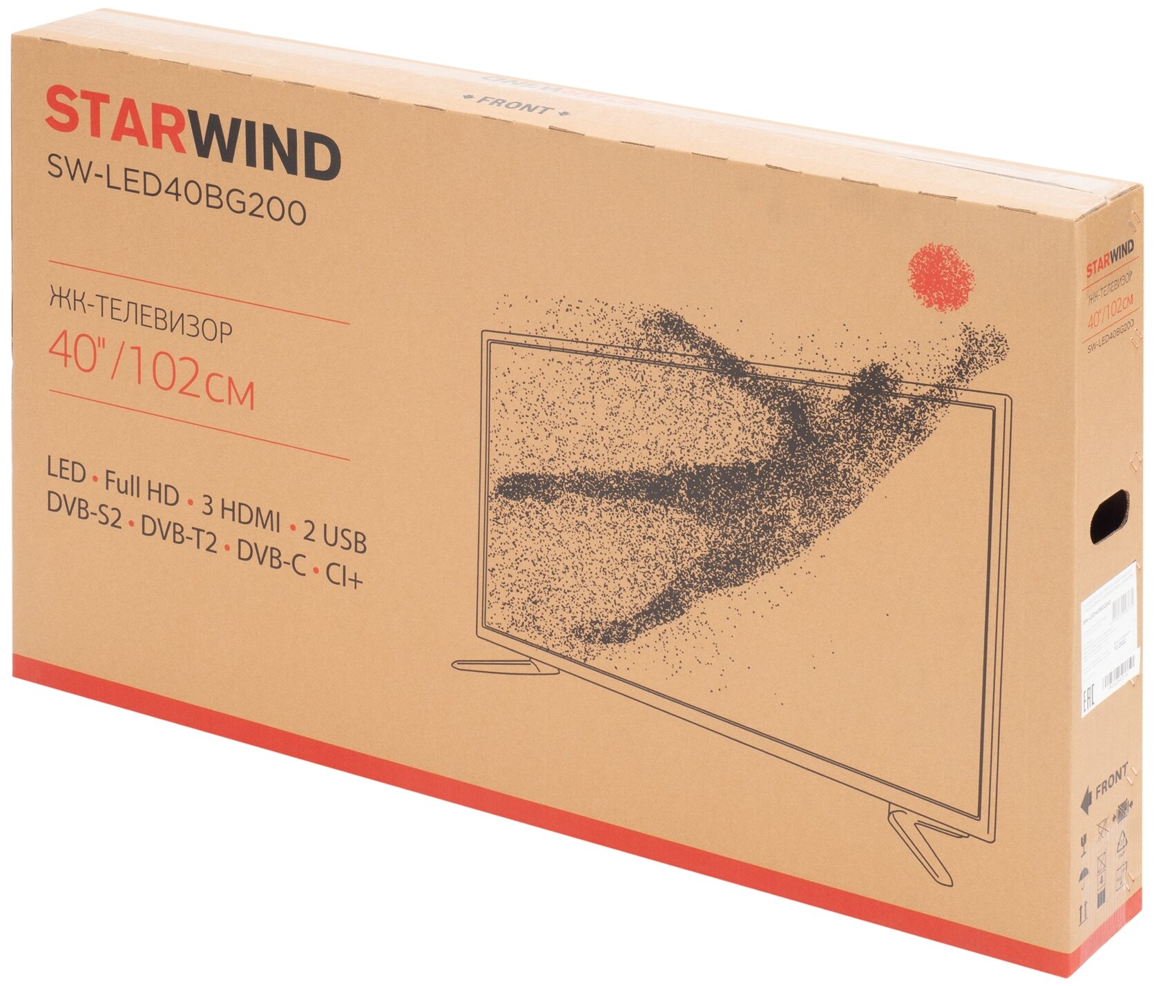40" Телевизор STARWIND SW-LED40BG200 LED