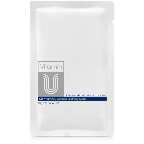 CU Vitamin U Essence Soothing Mask Увлажняющая маска, 20 г, 20 мл