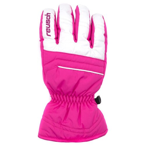 фото Перчатки горнолыжные reusch 2020-21 alan pink glo/white 5