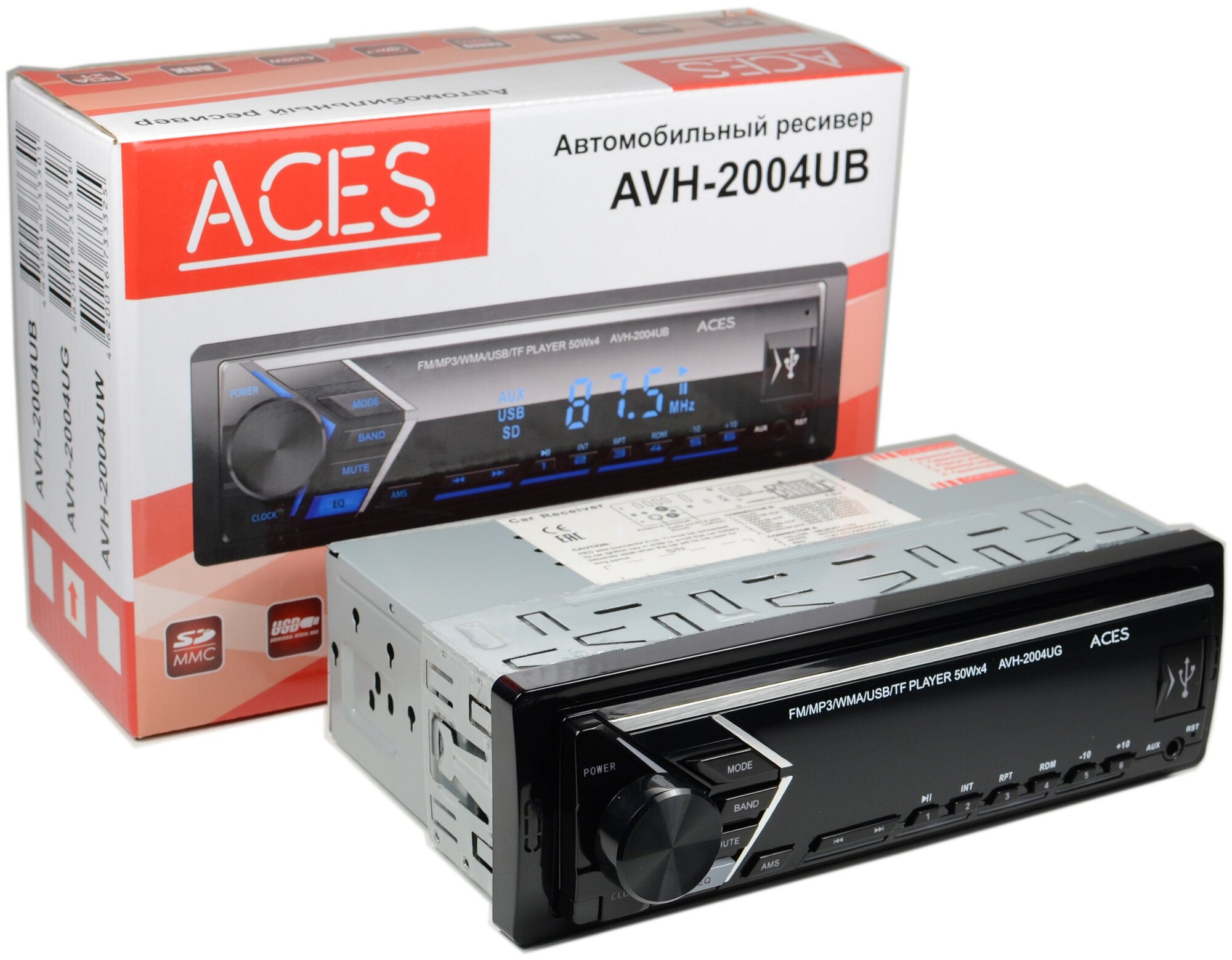 USB/SD-магнитола ACES AVH-2004UG