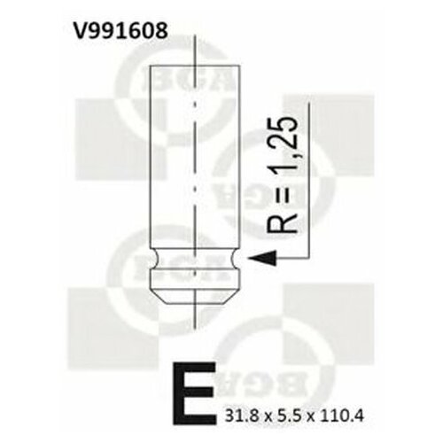 Выпускной клапан Bga V991608 coolant temperature sensor for volvo 445 464 482 renault b c53 d53 l53 l53 853 chevrolet daewoo aveo kalos epica matiz 96279857