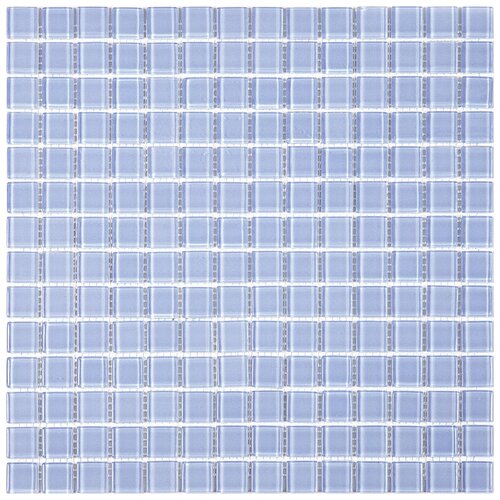 Мозаика одноцветная чип 20 стекло Alma TS14 синий квадрат глянцевый