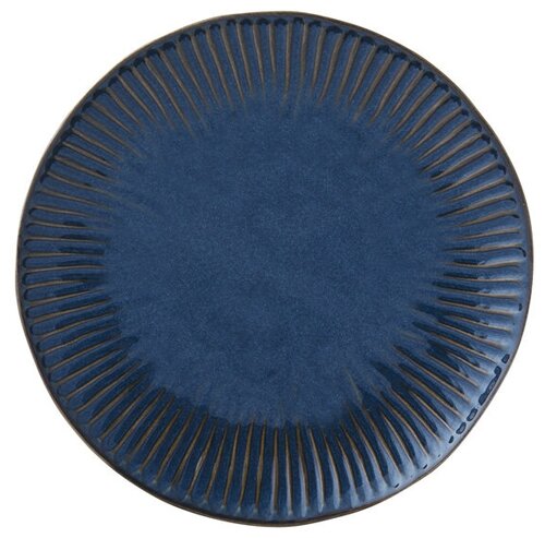 Тарелка закусочная, Gallery, 19 см, синий, EL-R2532-GAL-B