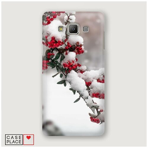 фото Чехол пластиковый samsung galaxy a5 зима 8 case place
