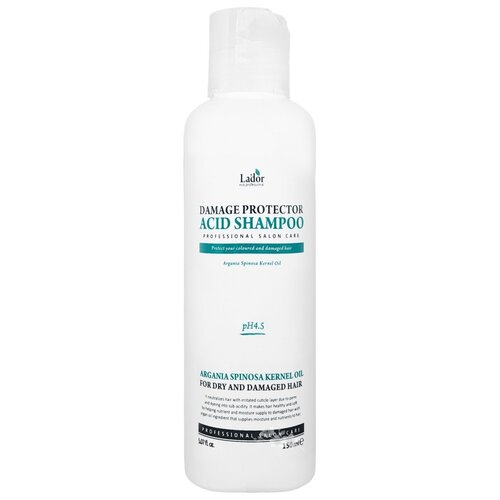 Шампунь для поврежденных волос Damaged Protector Acid Shampoo, 150ml lador набор damage protector acid shampoo