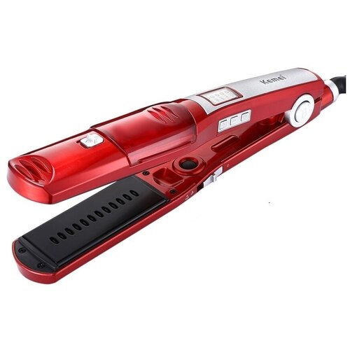 Щипцы для выпрямления волос с терморегулятором и паром Kemei KM-3011 216000₽