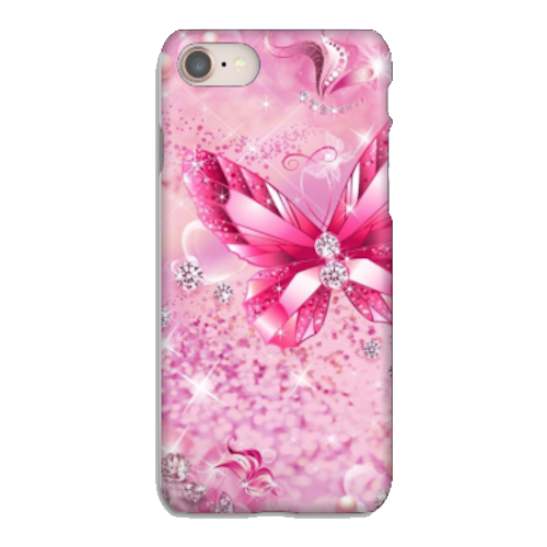 фото Силиконовый чехол с бабочками на apple iphone 7/ айфон 7 xcase