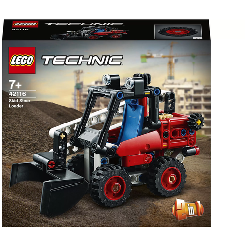 Конструктор LEGO Technic 42116 Фронтальный погрузчик, 140 дет. конструктор lego technic 42094 гусеничный погрузчик 827 дет