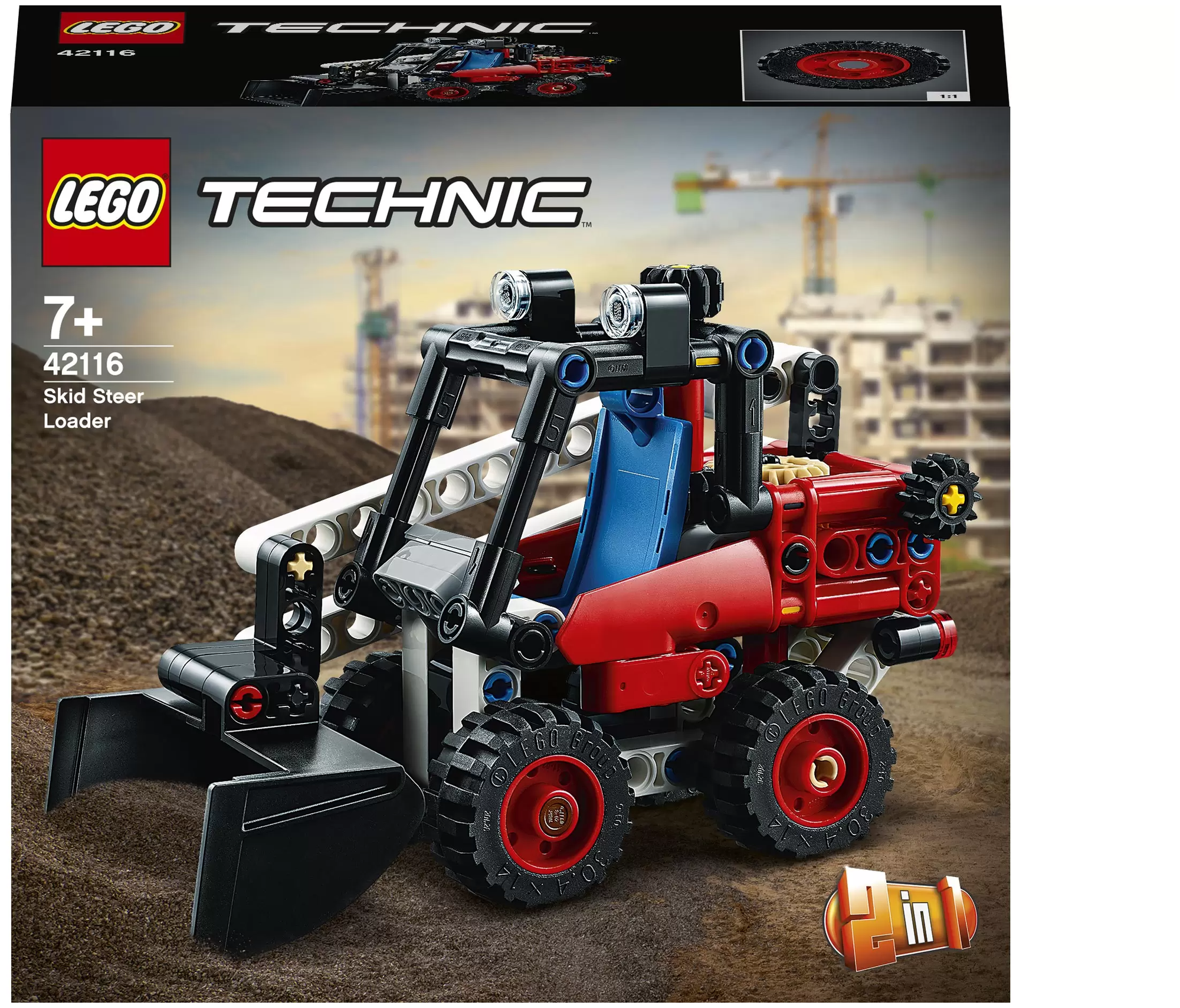 Конструктор LEGO Technic 42116 Фронтальный погрузчик