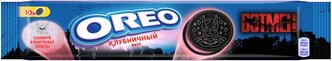 Печенье Oreo с какао и начинкой со вкусом клубники, 95 г