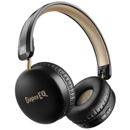 Беспроводные bluetooth наушники SuperEQ S8 Black