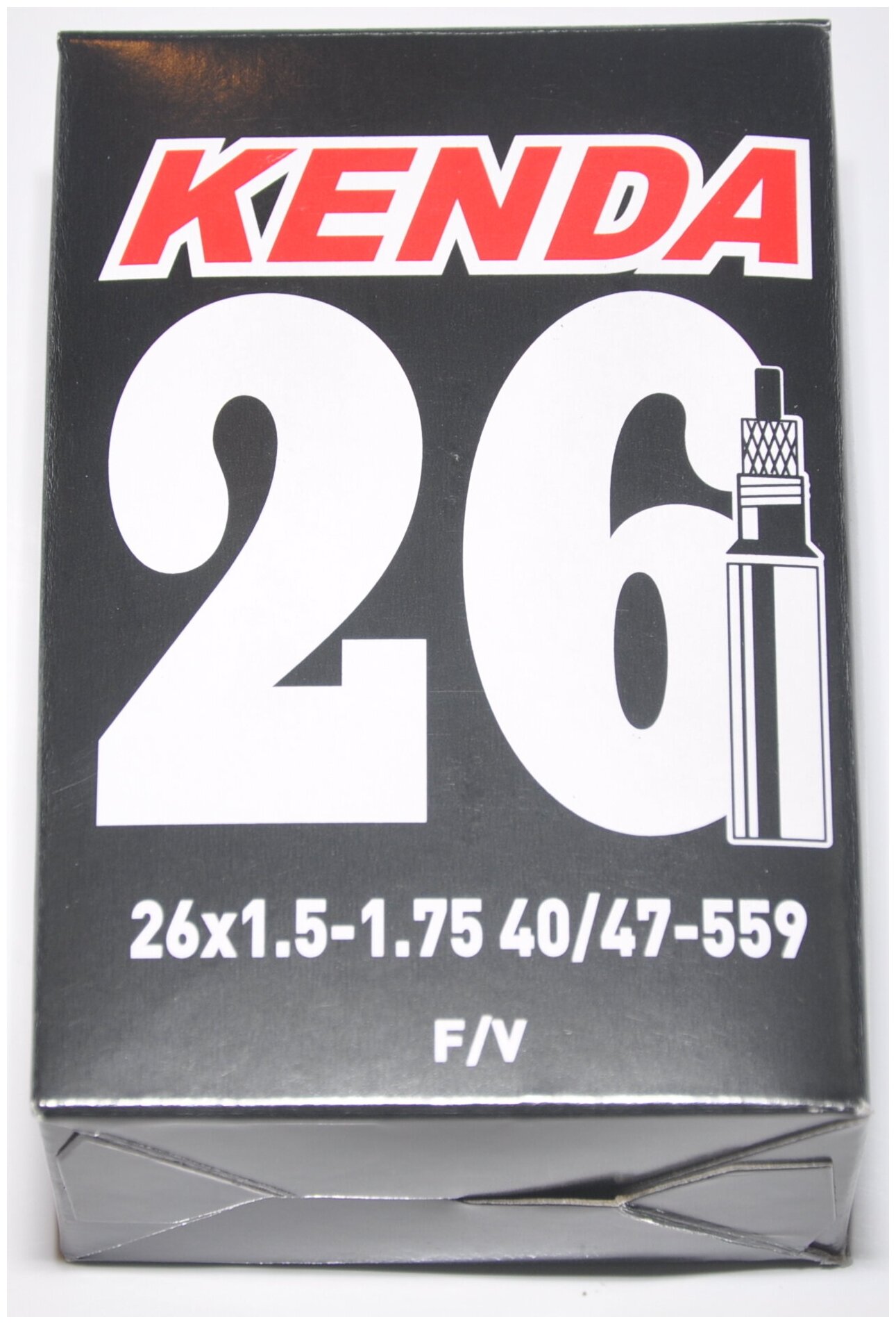 Велокамера Kenda 26x1.5-1.75 (40/47-559) F/V