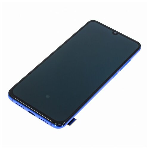 Дисплей для Xiaomi Mi 9 Lite (в сборе с тачскрином) в рамке, синий, AAA дисплей для xiaomi mi 6x mi a2 в сборе с тачскрином в рамке белый aaa