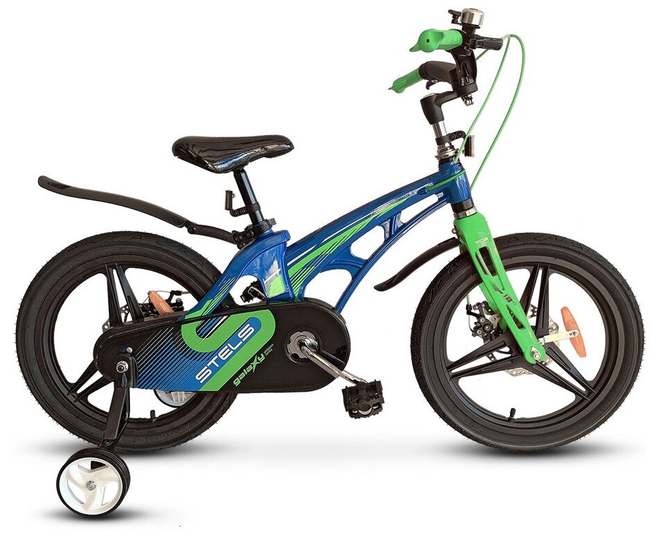 Велосипед детский STELS Galaxy PRO 16" XS сине-зеленый LU088567