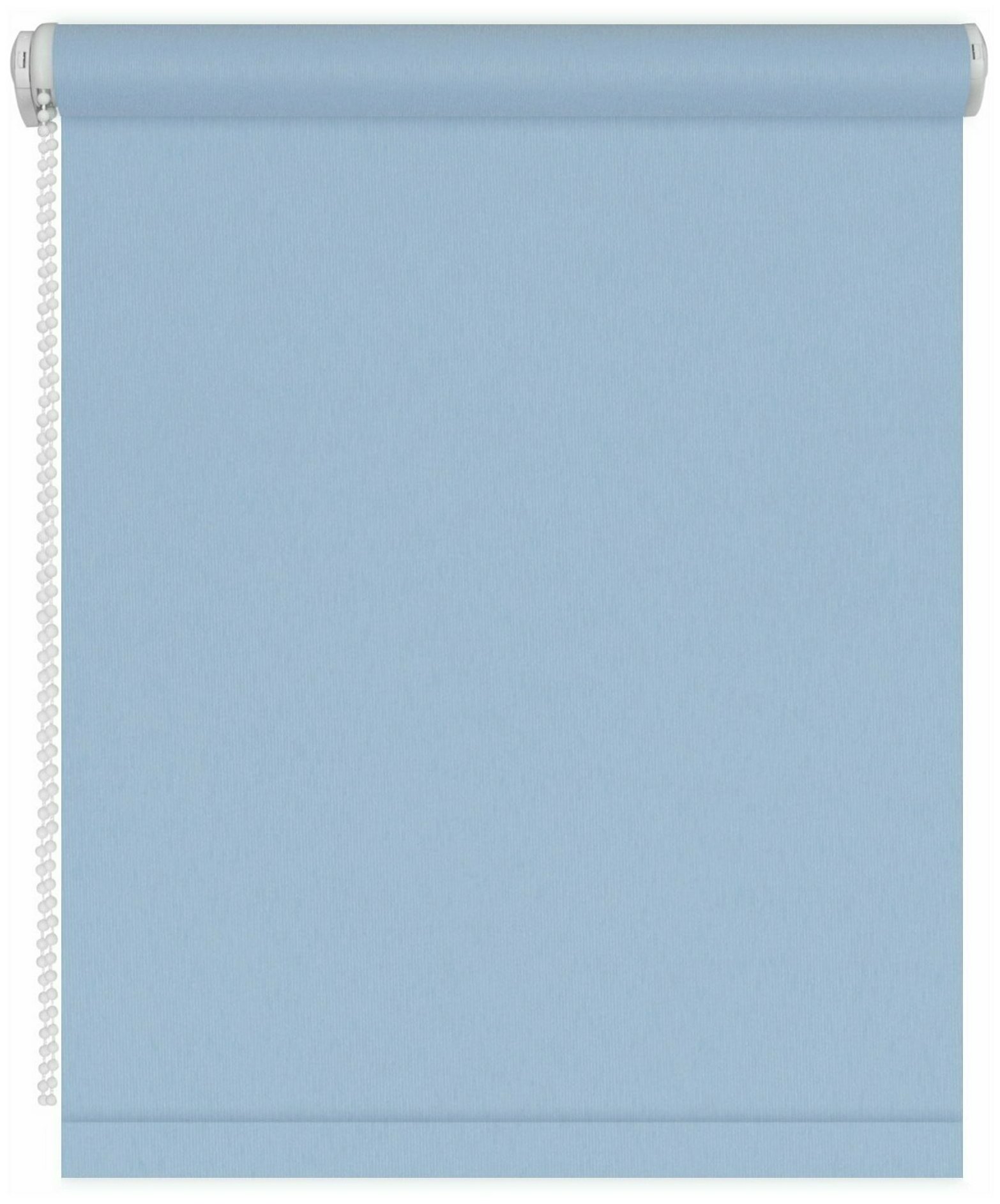 Рулонная штора DDA Универсальная однотонная (голубой), 100х160 см