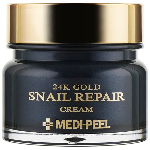 MEDI-PEEL 24K Gold Snail Cream разглаживающий крем для лица с золотом и муцином улитки, 50 г