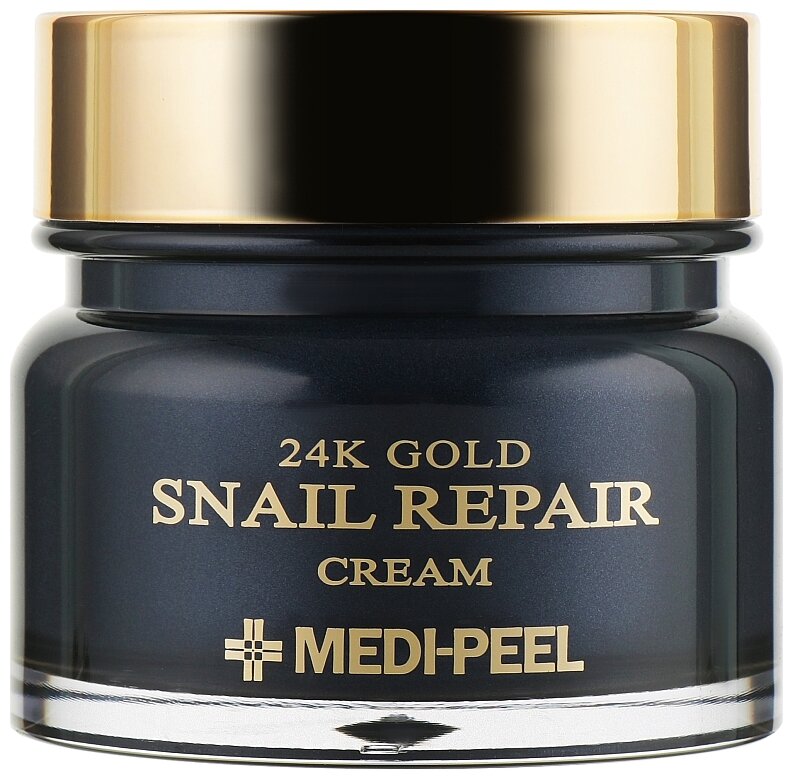 MEDI-PEEL 24K Gold Snail Cream разглаживающий крем для лица с золотом и муцином улитки, 50 г