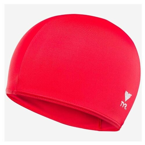 Шапочка для плавания Solid Lycra Cap, лайкра, LCY/610, красный