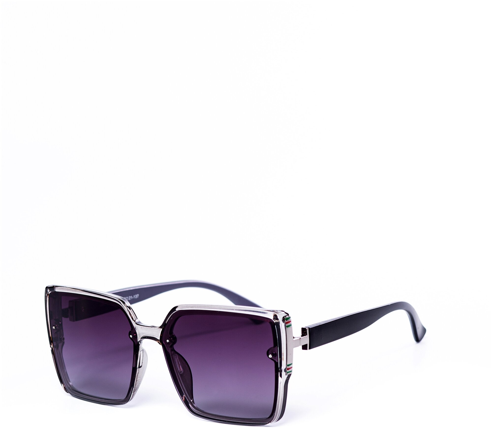 Солнцезащитные очки женские / Оправа квадратная / Стильные очки / Ультрафиолетовый фильтр / Защита UV400 / Чехол в подарок /Светлые очки 200422560