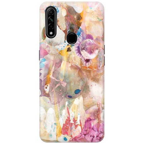 фото Re:pa накладка transparent для oppo a31 с принтом "радость весны"