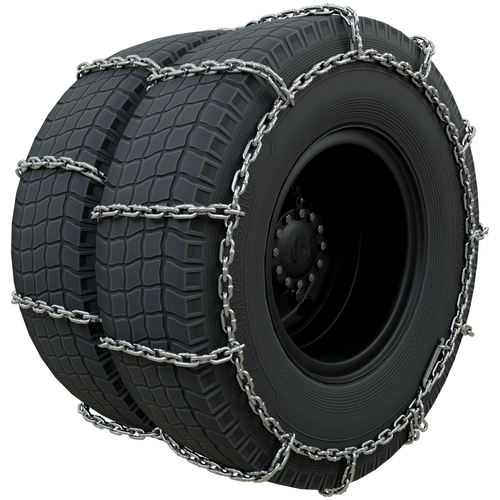 Цепи противоскольжения 225/85 R16 GROSCO для малотоннажных грузовиков. Диаметр прутка цепи 6 мм / Рисунок Спарка