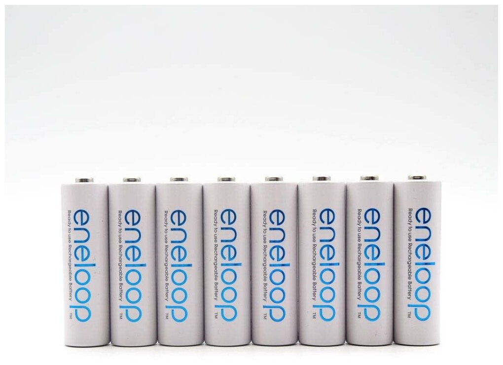 Аккумулятор Panasonic Eneloop BK-3MCCE/8 1900mAh AA [MH1900AA], 8 шт.