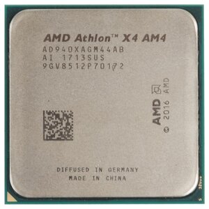 Процессор AMD Athlon X4 940 Bristol Ridge AM4,  4 x 3200 МГц, OEM