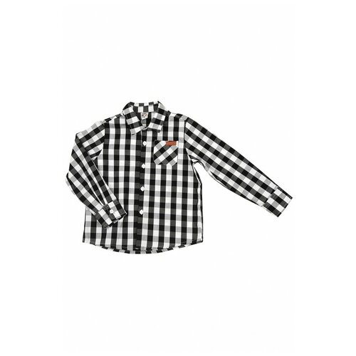 фото Рубашка mini maxi, 3276, цвет черный, размер 104