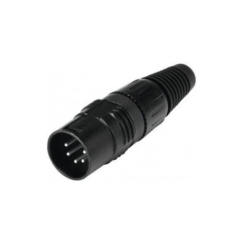 Разъем XLR (Папа) HIC-ON HI-X5CM-B 1 компл 12p 178845 6 автомобильный электрический кабельный разъем 917975 6 автомобильный пластиковый корпус разблокированный разъем