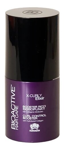 Farmagan Bioactive X-Curly: Эликсир бустер для вьющихся волос (Control Booster Elixir), 75 мл