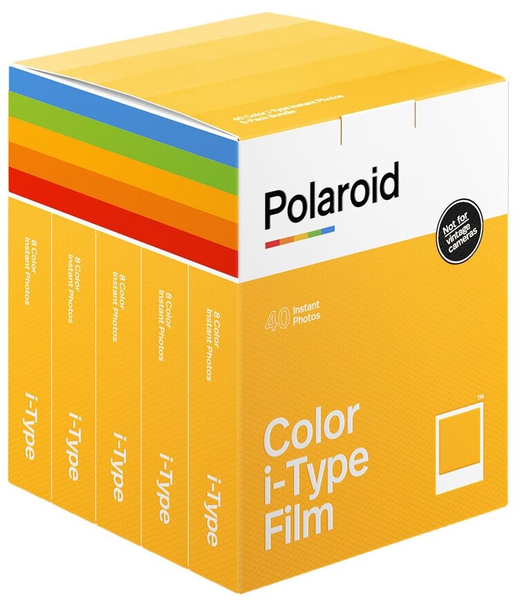  Polaroid I-Type Color Film 5 pack, 5  8 