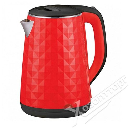 Чайник электрический Василиса ВА-1032 пластик колба металл 18 л 1500 Вт красный 198100₽