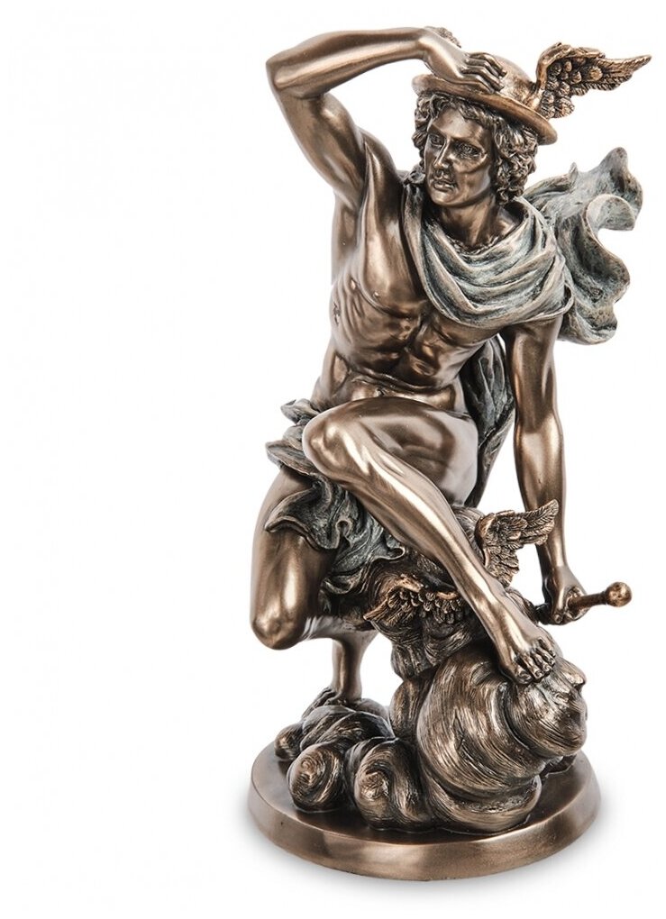 WS-1110 Статуэтка Гермес - бог торговли и счастливого случая, юношества и красноречия (Veronese)