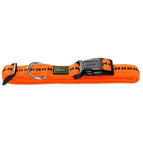 Для ежедневного использования ошейник HUNTER Power Grip, длина ошейника 65 см, обхват шеи 45-65 см, 1 шт., orange, XL