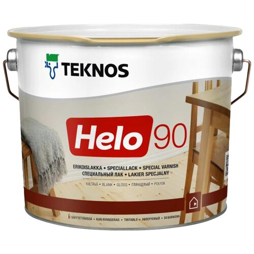 TEKNOS Helo 90 бесцветный, глянцевая, 2.7 л