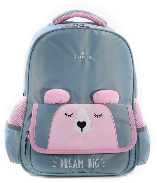 Рюкзак школьный Lorex Ergonomic M4 Cute Bear, для девочек