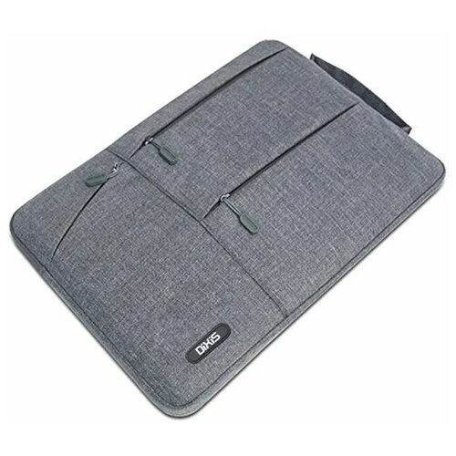 фото Нейлоновая сумка-чехол dixis pocket sleeve 13.3" grey (sbrn-se13)