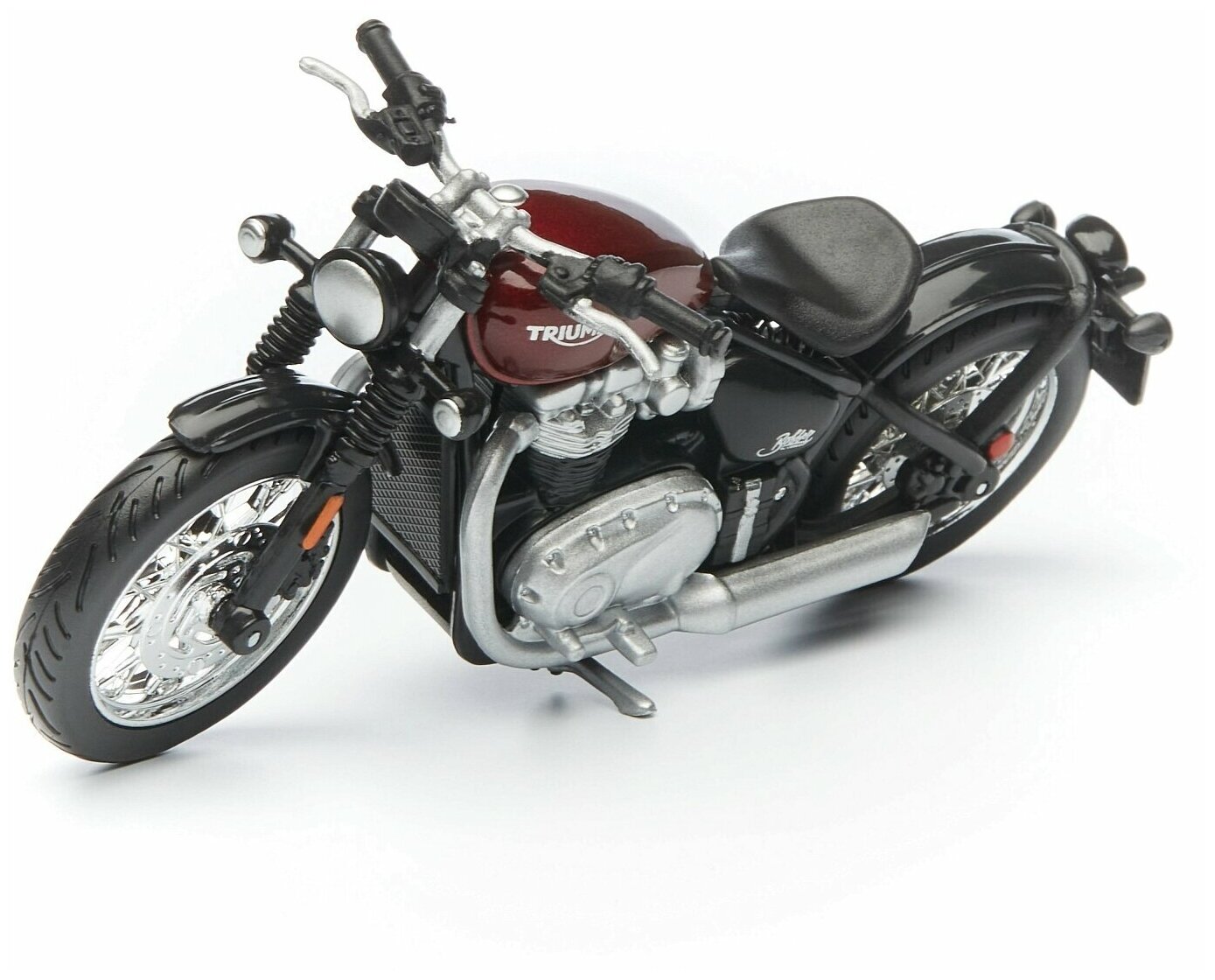 Bburago мотоцикл коллекционный 1:18 "CYCLE TRIUMPH Bonneville Bobber"