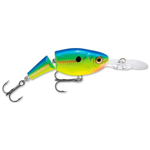 фото Воблер rapala jointed shad rap jsr05-prt 50 мм 8 г подвесной крючок