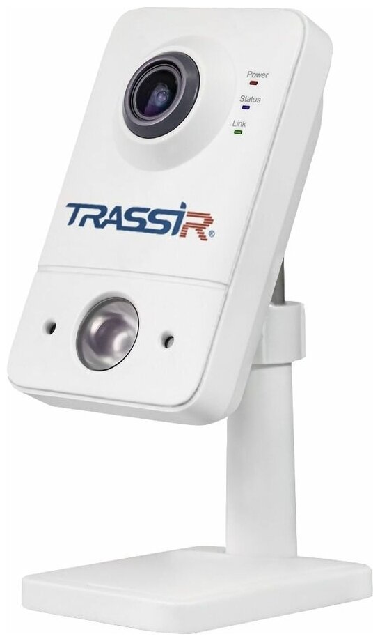 Камера видеонаблюдения IP Trassir TR-D7121IR1W 2.8-2.8мм цв. корп.:белый (TR-D7121IR1W (2.8 MM))