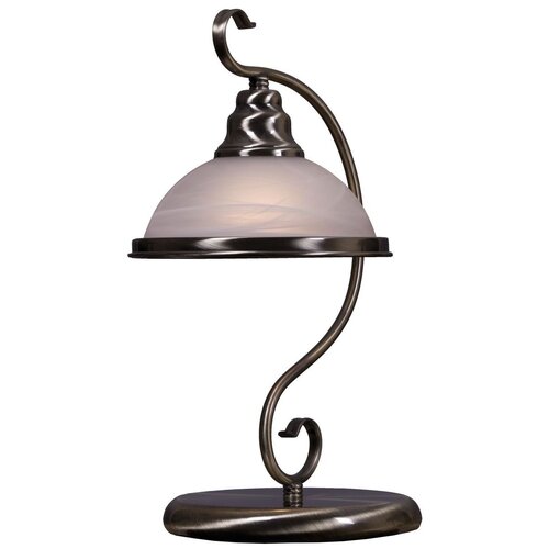 фото Лампа настольная бронза velante 357-504-01