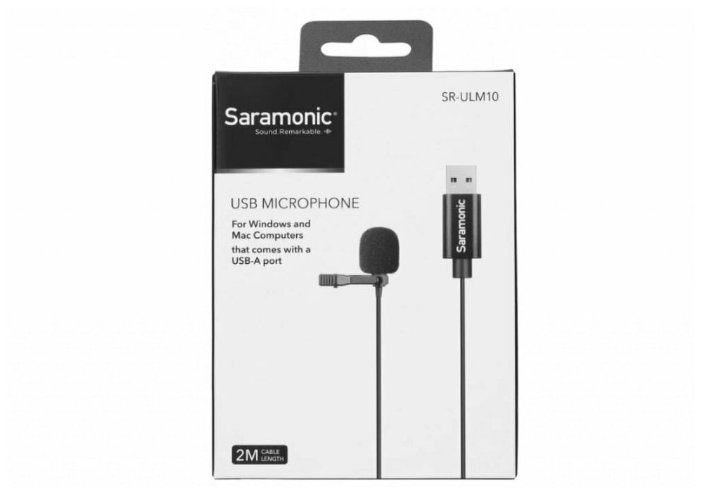 Микрофон проводной Saramonic SR-ULM10