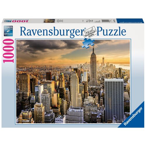 Пазл Ravensburger «Большой Нью-Йорк», 1000 эл. пазлы ravensburger пазл нью йорк 99 элементов