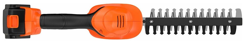 Кусторез аккумуляторный BCSS18D1-QW, оранжевый - фотография № 7