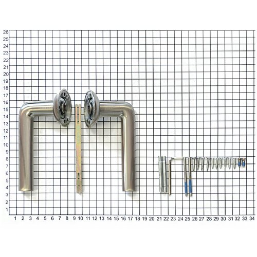 Ручка DOORLOCK Fenix A16R SN (матовый никель)