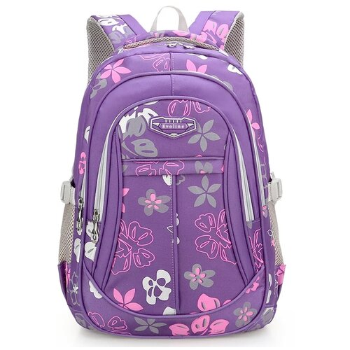 фото Повседневный школьный рюкзак для девочки evoline, арт. evo-159-rose