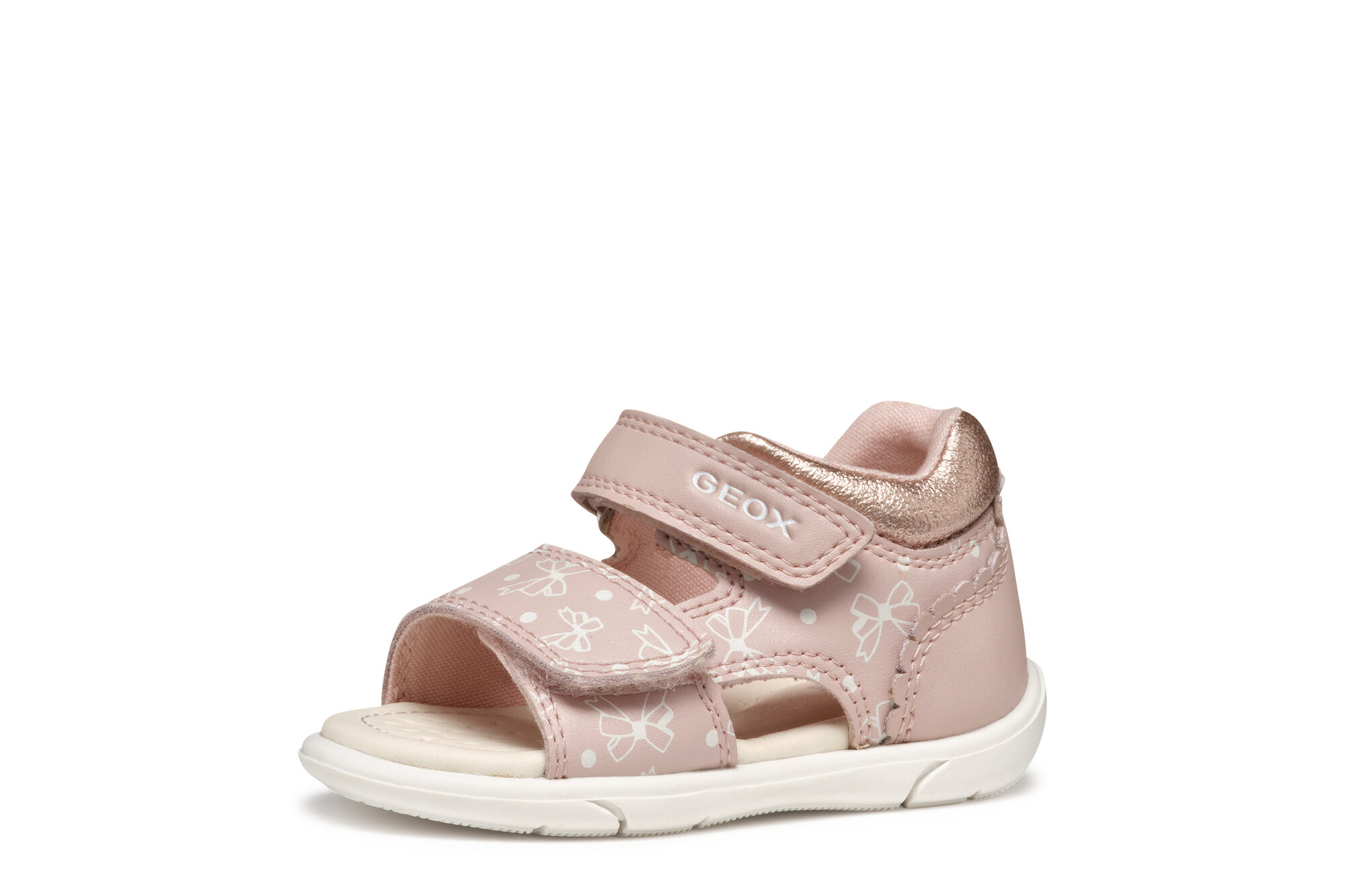 Сандалии GEOX Zapito, размер 22 EU, розовый — фото 1